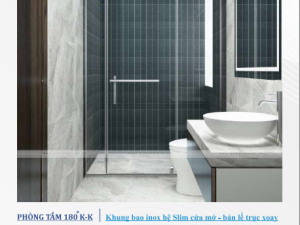 Phụ kiện vách tắm slim